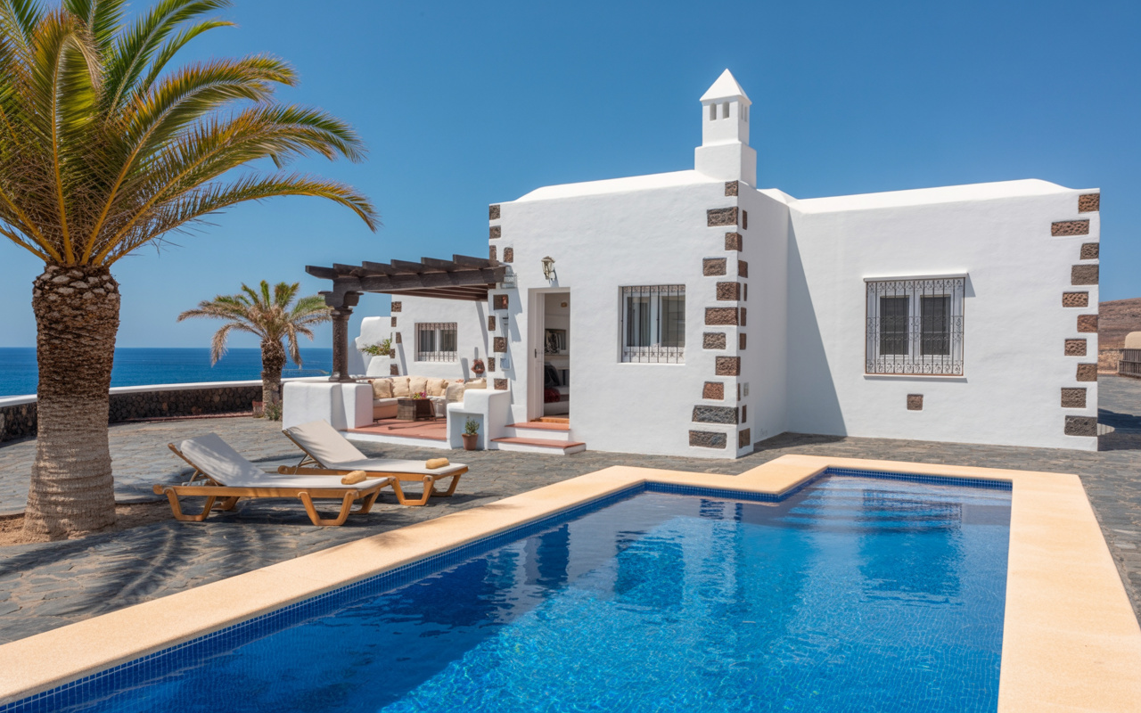Villa con Piscina Lajares